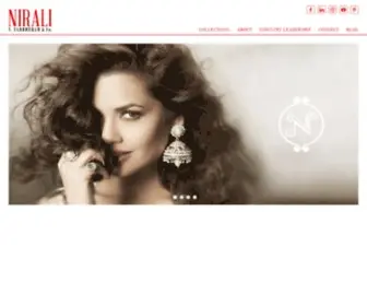 Niralisuits.com(Nirali Suits) Screenshot