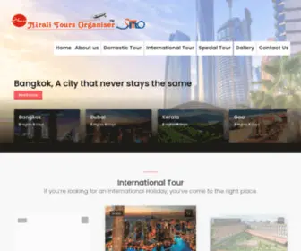 Niralitours.com(Group Tour) Screenshot