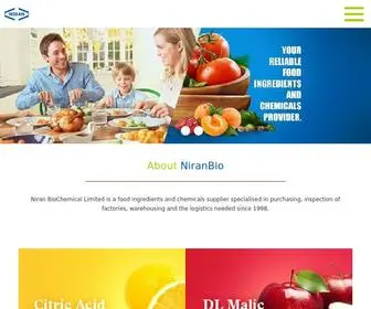 Niranbiochemical.com(Niranbio Chemical) Screenshot