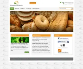 Niravingredients.com(Nirav Ingredients) Screenshot