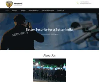 Nirbheek.co.in(Security Services) Screenshot