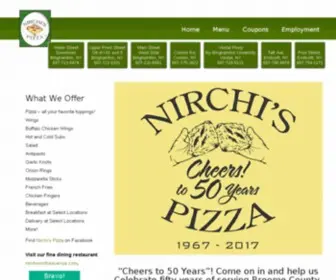 Nirchispizza.com(Nirchi's Pizza) Screenshot