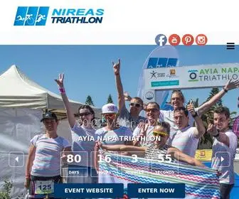 Nireastriathlon.com(Nireas Triathlon) Screenshot