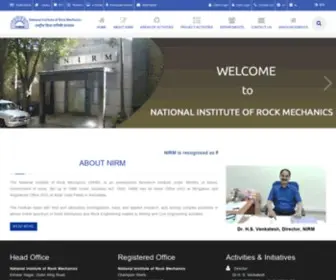 Nirm.in(National Institute of Rock Mechanics) Screenshot