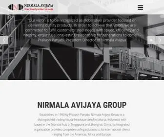 Nirmalaavi.com(Roofing Solutions & Coils) Screenshot