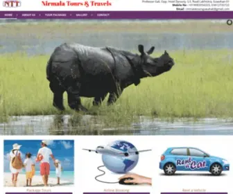 Nirmalaholidays.com(Nirmala Holidays) Screenshot