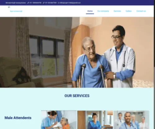 Nirmalasinghnursingbureau.com(Nirmala singh nursing bureau) Screenshot