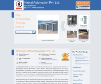 Nirmalautomation.in(Nirmal Automation Pvt) Screenshot