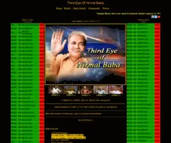 Nirmalbaba.com(Click here to visit Third Eye Of Nirmal Baba) Screenshot