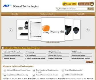 Nirmaltechllp.com(Nirmal Technologies) Screenshot