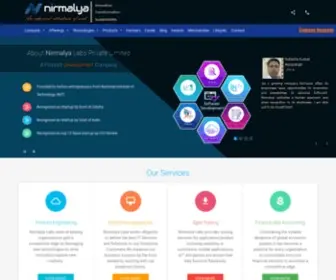 Nirmalyalabs.com(Nirmalya Labs Private Limited) Screenshot