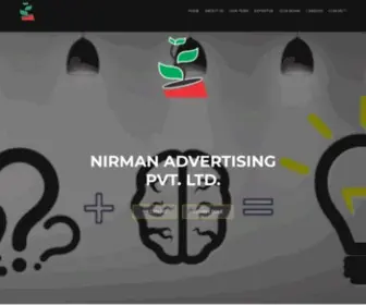 Nirmanad.com(Nirman Advertising Pvt. Ltd) Screenshot