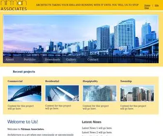 Nirmanarchitect.com(Nirman Associates) Screenshot
