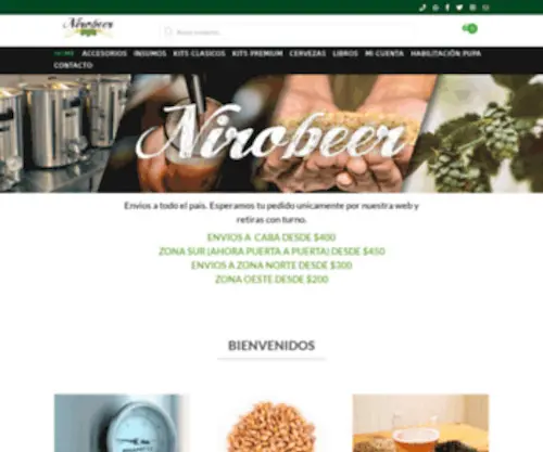 Nirobeer.com(El Gigante del Oeste) Screenshot