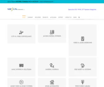 Nirsun.com(ELV, ICT & HVAC Projects Specialist) Screenshot