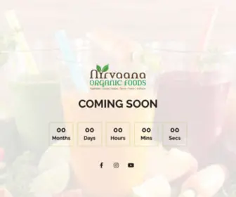 NirvaanaorganicFoods.com(NirvaanaorganicFoods) Screenshot