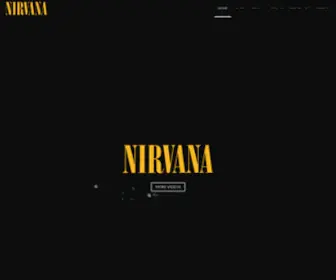 Nirvana.com(Official Nirvana Website) Screenshot