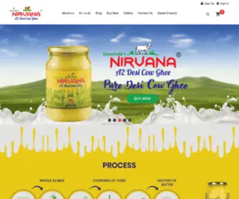 Nirvanaa2Ghee.com(Nirvanaa2Ghee) Screenshot