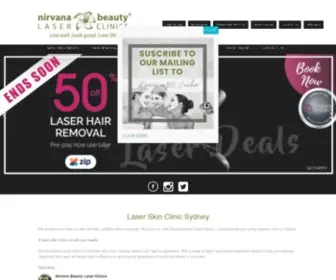 Nirvanabeauty.com.au(Nirvana Beauty) Screenshot