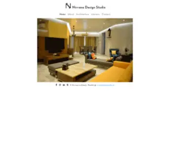 Nirvanadesignstudio.in(Nirvana Design Studio) Screenshot