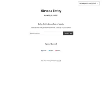 Nirvanaentity.com(Nirvana Entity) Screenshot