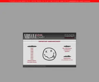 Nirvanaguide.com(Nirvana Live Guide) Screenshot