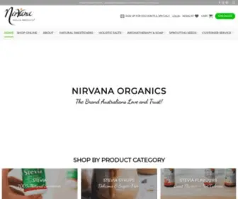 Nirvanahealthproducts.com(Nirvana Health Products) Screenshot