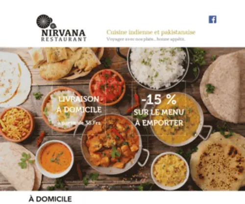 Nirvanalounge.ch(Envie de découvir des cuisines du monde aux saveurs extraordinaires dans ce lieu unique) Screenshot