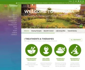 Nirvananaturopathy.com(Naturopathy Treatment & Nature Cure Center Mumbai) Screenshot