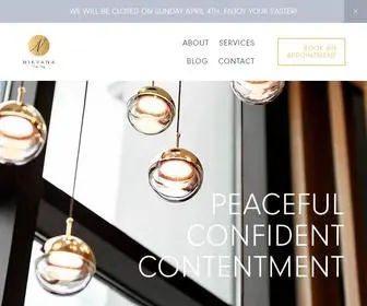 Nirvanareno.com(Nirvana Beauty Lounge) Screenshot