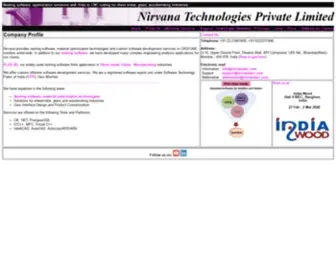 Nirvanatec.com(Nesting software & Optimization solutions) Screenshot