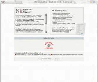 Nis-Press.com(Nis Press) Screenshot