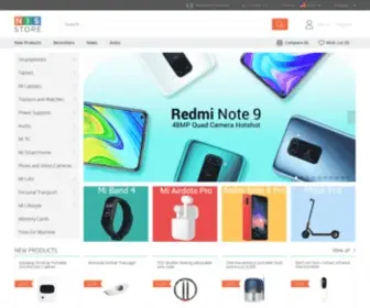 Nis-Store.com(B2B Online Shopping for best devices Xiaomi and other brands) Screenshot