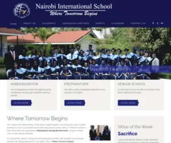 Nis.ac.ke(Nairobi International School) Screenshot