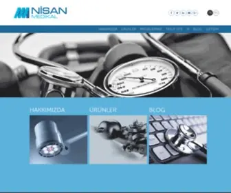 Nisanmedikal.com.tr(Nisan Medical) Screenshot