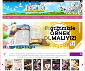 Nisanurdergisi.com(Aylık kültür) Screenshot