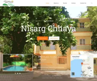 Nisargchhaya.com(Bordi Beach Side Resort) Screenshot