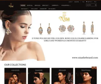 Nisathebrand.com(NISA THE BRAND) Screenshot