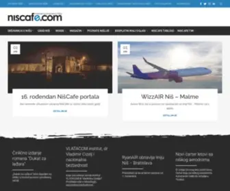 Niscafe.com(NišCafe) Screenshot