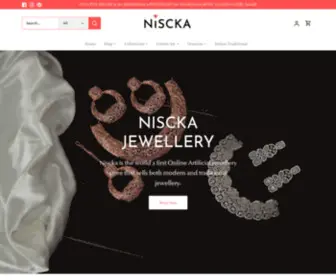 Niscka.com(Artificial Jewellery) Screenshot