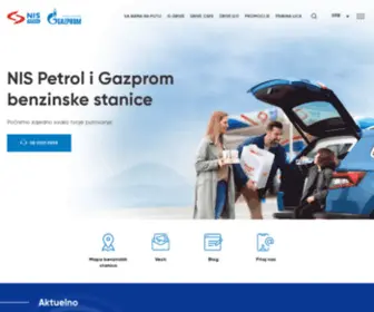 Nisgazprom.rs(NIS Petrol i Gazprom benzinske stanice) Screenshot