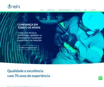 Nishi.com.br(Manutenção de transformadores) Screenshot