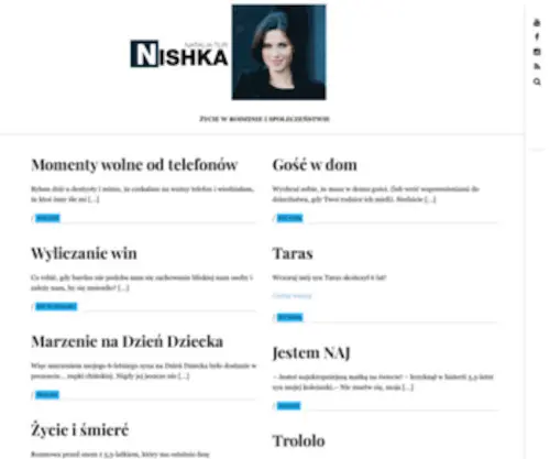 Nishka.pl(Blog) Screenshot