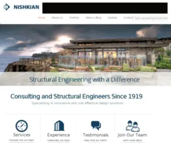 Nishkian.com(Nishkian & Associates) Screenshot