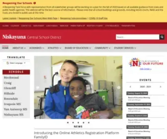 Niskayunaschools.org(Niskayuna Central School District) Screenshot