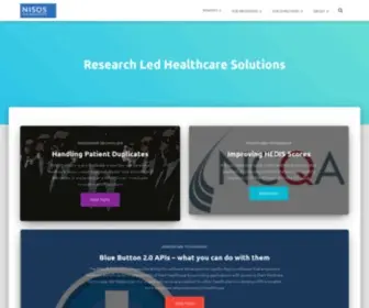 Nisostech.com(Grow Your Healthcare Business) Screenshot