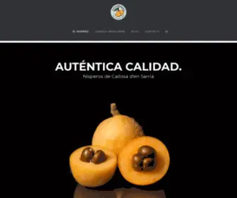 Nispero.com(Nisperos de Callosa d'en Sarrià) Screenshot