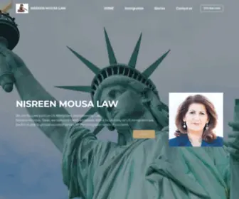 Nisreenmousalaw.com(NISREEN MOUSA LAW) Screenshot