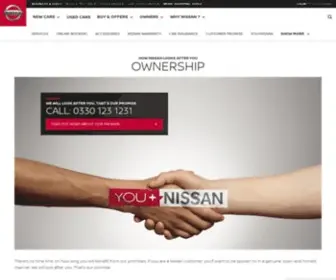 Nissan-Aftersales.co.uk Screenshot