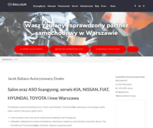 Nissan-Ballaun.com.pl Screenshot